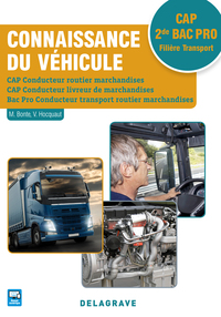 Connaissance du véhicule CAP, 2de Bac Pro Transport, Pochette de l'élève