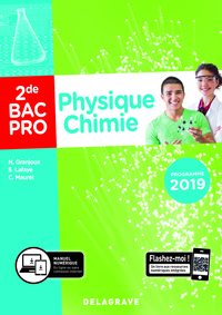 Physique Chimie 2de Bac Pro, Pochette de l'élève
