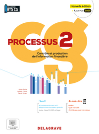 Processus 2 - Contrôle et production de l'information financière BTS Comptabilité Gestion (CG) (2025) - Pochette élève