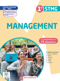 Management - Le programme en situations 1re STMG, Pochette de l'élève
