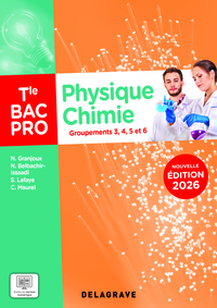 PHYSIQUE - CHIMIE TLE BAC PRO GROUPEMENTS 3, 4, 5 ET 6 (2026) - POCHETTE ELEVE
