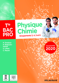 Physique Chimie Tle Bac Pro Groupements 3, 4, 5 et 6, Pochette de l'élève