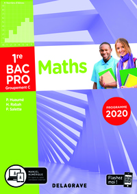 Mathématiques 1re Bac Pro Groupement C, Pochette de l'élève