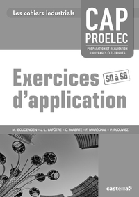 Exercices d'application CAP PROELEC (2014) - Livre du professeur