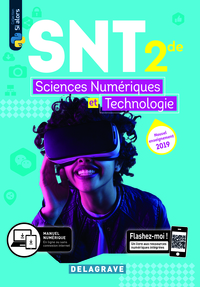 Sciences Numériques et Technologie 2de, Livre de l'élève