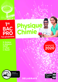 Physique Chimie 1re Bac Pro, Cahier d'exercices