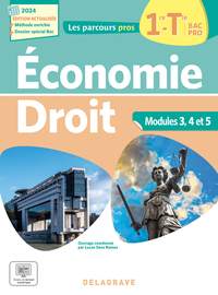 LES PARCOURS PROS ECONOMIE-DROIT 1RE, TLE BAC PRO (2024) - POCHETTE ELEVE