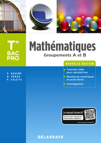 Mathématiques Tle Bac Pro Groupements A et B, Pochette de l'élève