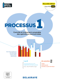 Processus 1 - Contrôle et traitement comptable des opérations commerciales BTS Comptabilité Gestion (CG) (2025) - Pochette élève