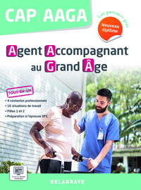 LES PARCOURS PROS CAP AGENT ACCOMPAGNANT DU GRAND AGE (AAGA) (2024) - POCHETTE ELEVE