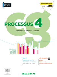 Processus 4 - Gestion des relations sociales BTS Comptabilité Gestion (CG) (2025) - Pochette élève