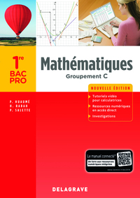 Mathématiques 1re Bac Pro Groupement C, Pochette de l'élève