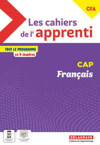 Français - Les cahiers de l'apprenti CAP et CFA, Pochette de l'élève