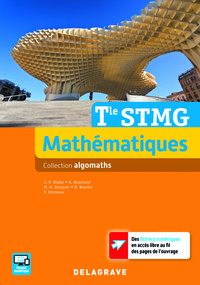 Mathématiques - Algomaths Tle STMG, Livre de l'élève