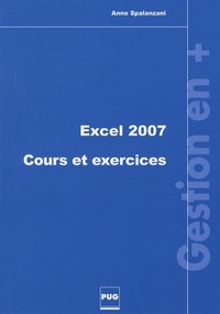 EXCEL 2007 - COURS ET EXERCICES