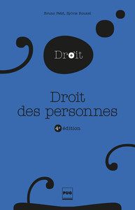 DROIT DES PERSONNES - 4E EDITION