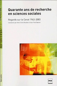 QUARANTE ANS DE RECHERCHE EN SCIENCE SOCIALE