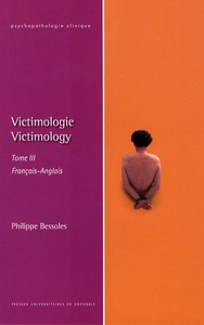VICTIMOLOGIE - VICTIMOLOGY TOME 3 - FRANCAIS ANGLAIS