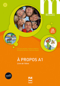 A PROPOS A1 - LIVRE ELEVE - NOUVELLE COUVERTURE