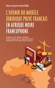 L AVENIR DU MODELE JURIDIQUE PRIVE FRANCAIS EN AFRIQUE NOIRE FRANCOPHONE