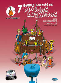 7 DIBUJOS ANIMADOS - CONTRABAJOS +CD