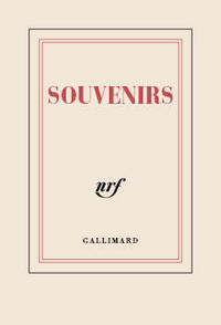 Carnet poche "Souvenirs" (papeterie)