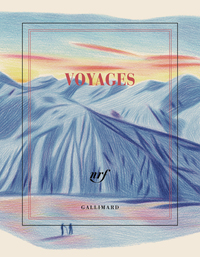 Carnet carré illustré "Voyages" (papeterie)