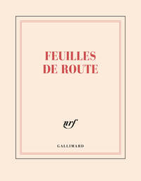 CARNET CARRE "FEUILLES DE ROUTE" (PAPETERIE)