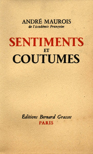 SENTIMENTS ET COUTUMES
