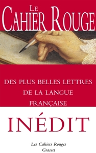 Le Cahier rouge des plus belles lettres de la langue française