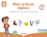 Mon ardoise Alphas - 60 Alphas à positionner sur tous les supports lisses