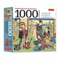 GEISHAS AND THE FLOATING WORLD JIGSAW PUZZLE - 1000 PIECES /ANGLAIS