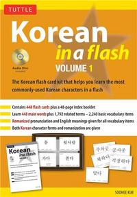 Korean in a Flash Kit Volume 1 /anglais