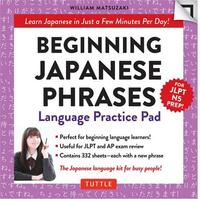 BEGINNING JAPANESE PHRASES /ANGLAIS