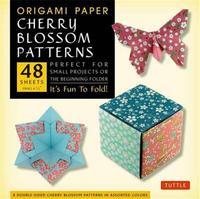 Origami Paper Cherry Blossoms Patterns Small 6 3/4 /anglais