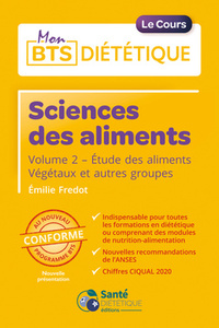 SCIENCES DES ALIMENTS - LE COURS