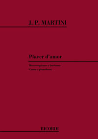 PLAISIR D'AMOR CHANT
