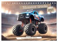 Monster trucks La confrontation ultime (Calendrier de bureau 2027 DIN A5 vertical), CALVENDO calendrier mensuel