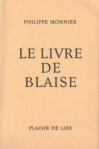 LE LIVRE DE BLAISE