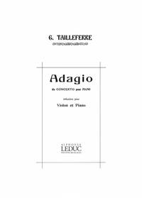 GERMAINE TAILLEFERRE: ADAGIO (VIOLIN & PIANO)