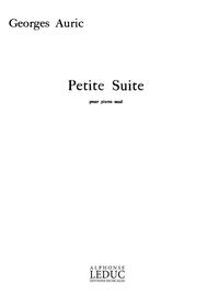 GEORGES AURIC: PETITE SUITE (PIANO SOLO) PIANO