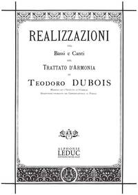 THEODORE DUBOIS: REALISATION OF FIGURED BASS (FROM THE TREATY OF HARMONY)