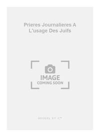 MILHAUD PRIERES JOURNALIERES A L'USAGE DES JUIFS HIGH VOICE & PIANO BK