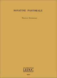 MAURICE EMMANUEL: SONATINE NO.2 'PASTORALE' (PIANO SOLO) PIANO