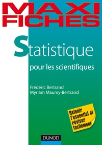 MAXI FICHES DE STATISTIQUE POUR LES SCIENTIFIQUES - EN 80 FICHES