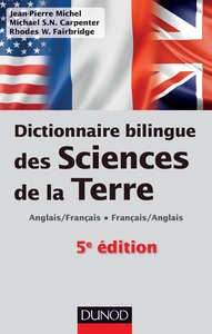 Dictionnaire bilingue des sciences de la Terre - 5e édition