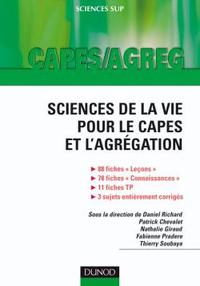 Sciences de la vie pour le Capes et l'Agrégation