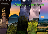 L'Auvergne est belle (Calendrier mural 2019 DIN A4 horizontal)