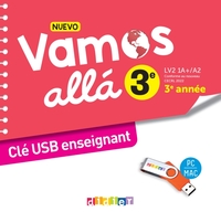 Nuevo Vamos allá 3e, Clé USB enseignant