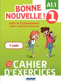 Bonne nouvelle ! - Niv.1 -  Carte de téléchargement - Cahier interactif - Elève